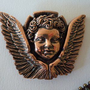 NOT FOR SALE/ OFFER CANCELLED Washed Up Hollywood Angel Belt Buckle